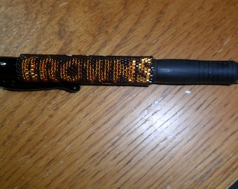 BROWNS Hand Beaded Pen Wrap