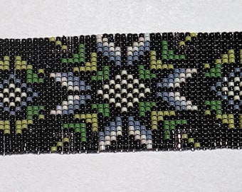 Brazalete con cuentas VERDE AZTECA