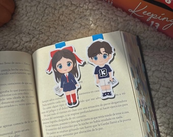 Magnetic Bookmark Characters Binding and Keeping 13 Chloe Walsh / Cute Bookmark / Gift for Book Lovers / Boys of Tommen.