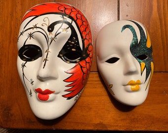 Ceramic Painted mask