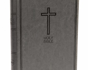 A timeless and meaningful gift, this NKJV Deluxe LeatherSoft Bible is custom engraved with your name and favorite Bible verse