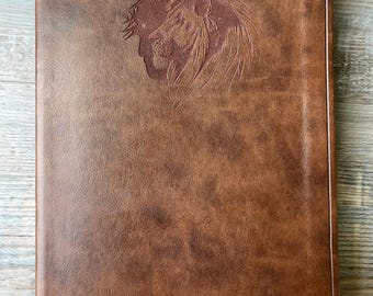 Personalized Bible- ESV Bible - Lion - Jesus