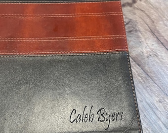 Personalized ESV Study Bible | Forest TruTone Cover, Engraved Name