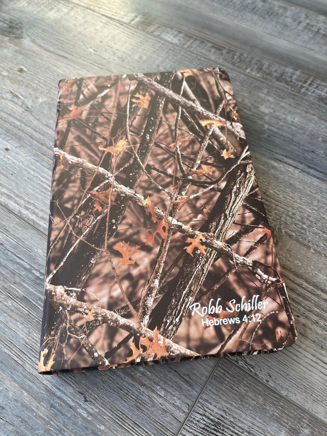 NIV Outdoorsman Bible Lost Camo Edition Leathersoft • Redletter