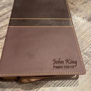 Personalized NKJV Deluxe Gift Bible — Comfortable, Elegant & Gift‑Ready