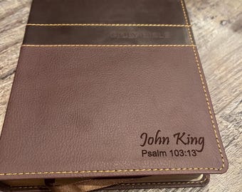 Personalized NKJV Deluxe Gift Bible — Comfortable, Elegant & Gift‑Ready