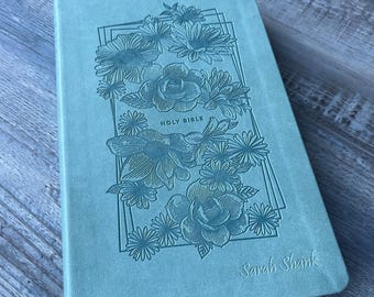 Personalized NLT Thinline Bible | Laser Engraved Gift