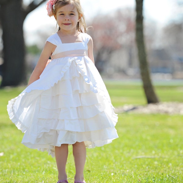 The Tea Party Dress PDF Pattern...Instant Download, 6 months through size 8