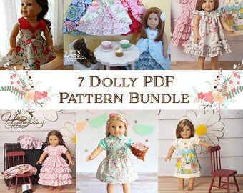 Bundle and Save! 7 Dolly PDF Pattern Collection