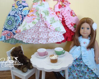Tea Party Dolly Dress PDF PATTERN