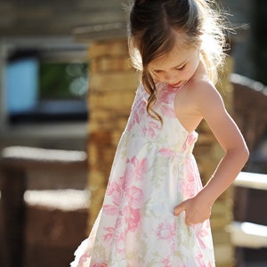 Madelyn Halter Dress PDF pattern Sizes 2T through size 10 image 5