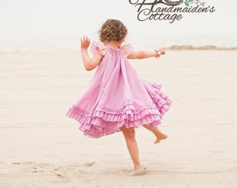 The Handmaiden's Cottage Swing Dress sizes 6 months through size 8!