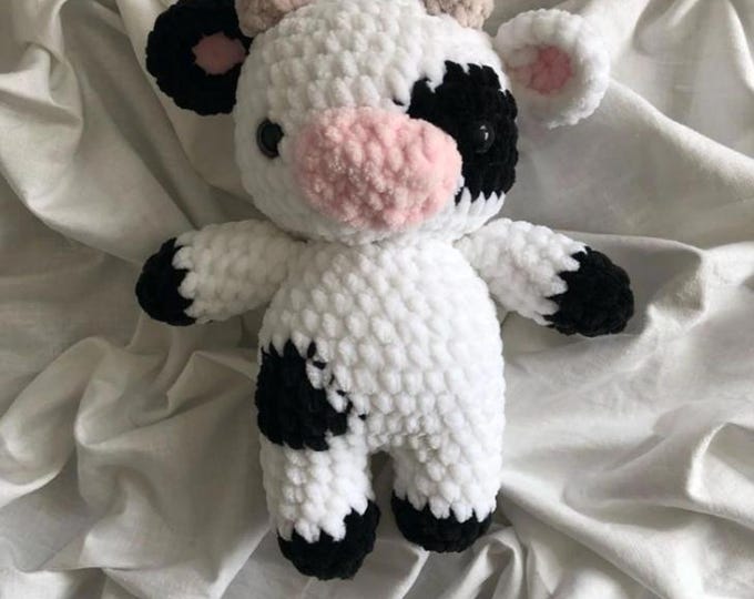 Cow Plush Crochet Pattern Cow Pattern Baby Cow Amigurumi PDF