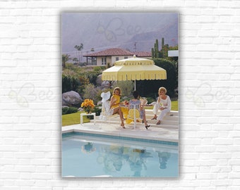 Slim Aarons Nelda And Friends Print/Poster