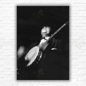 Stampa/Manifesto di Slim Aarons Mike Mckendrick - 1963: il banjoista americano Mike McKendrick si esibisce a Chicago.