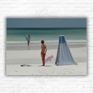 Stampa/manifesto di Slim Aarons Harbour Island - Harbour Island nelle Bahamas, maggio 1967.