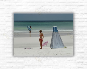 Slim Aarons  Harbour Island Print/Poster - Harbour Island in the Bahamas, May 1967.