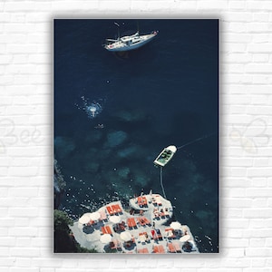 Stampa/Manifesto Slim Aarons Hotel Il San Pietro - Ospiti dell'Hotel Il San Pietro a Positano, Italia, agosto 1979.