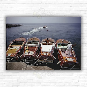 Stampa/Poster di Slim Aarons Hotel Du Cap-eden-roc - Sci nautico dall'Hotel Du Cap-Eden-Roc a Cap d'Antibes, Francia, 1969.