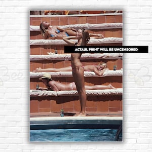 Slim Aarons Sunbathing On Capri Print/Poster