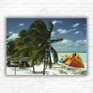 Stampa/poster di Slim Aarons Treasure Cay - Resort Treasure Cay sulla Great Abaco Island nelle Bahamas, marzo 1986.