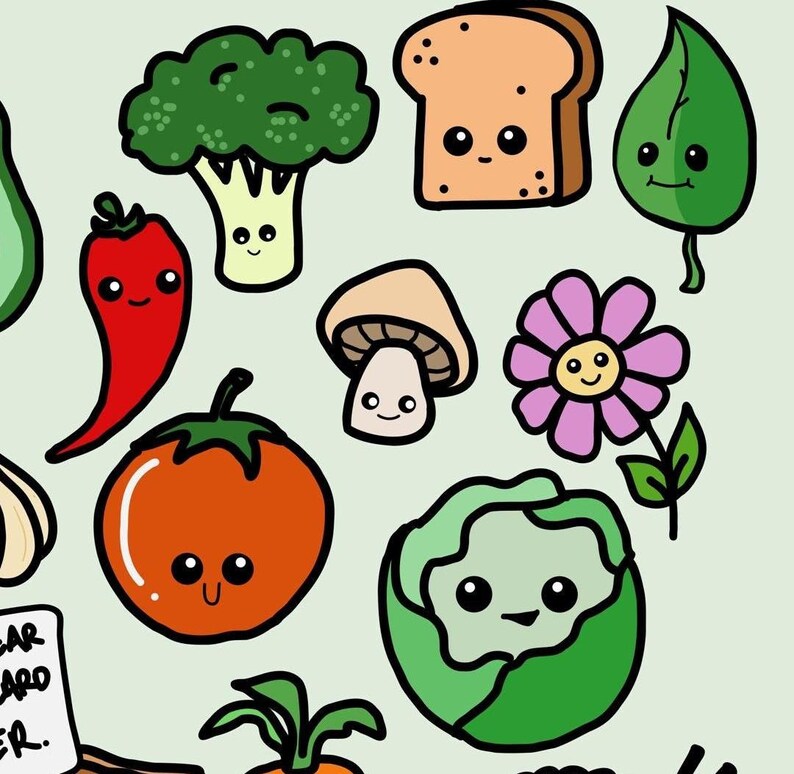 Compost Poster, Downloadable Printable PDF Etsy