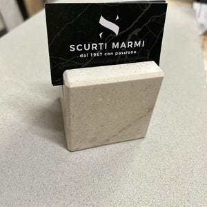 Porta documenti/biglietti da visita in marmo