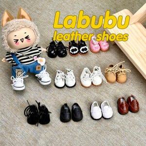 バブブ 17 cm/6.67 インチサイズの人形の靴に適しています - バブブ レザーシューズ バブブブーツ ドール用クールブーツ