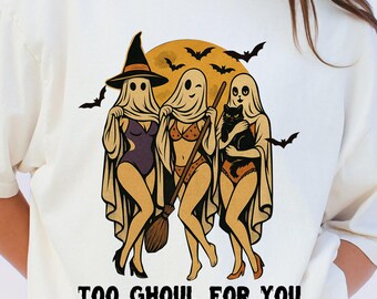 Koszulka „Too Ghoul for You”: zabawna feministyczna koszulka na Halloween