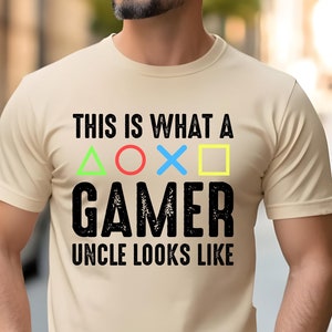 Funny Uncle Shirt, Gamer Uncle Shirt, Best Uncle Shirt, Fathers Day Gift Uncle Shirt, Uncle Shirt, Uncle Nephew Shirt,  Uncle Birthday Shirt