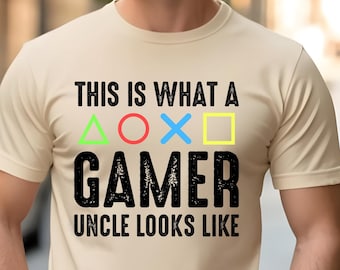 Funny Gamer Uncle T-Shirt, Uncle, Father's Day Gift