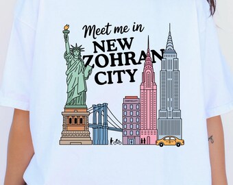 Comfort Colors® Zohran Tee, Zohran for Mayor, Zohran Mamdani, Vote Zohran for Mayor, Rank Zohran for Mayor, Zohran Shirt, Progressive Shirt