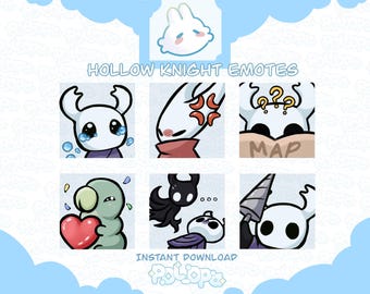 Twitch Emotes Hollow knight
