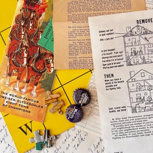 200+ Pieces of Vintage Ephemera, Awesome for Junk Journaling, Scrapbooking, Mixed Media Artwork, Etc.
