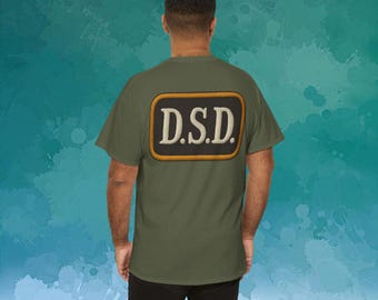 Men's Mental Health Awareness Tee: DSD Patch, Supportive Brotherhood Shirt