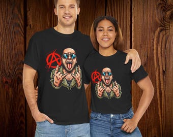 Rock & Rebellion (Unisex Heavy Cotton Tee)