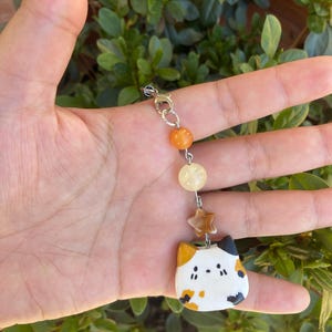 Calico Cat Phone Charm - Etsy