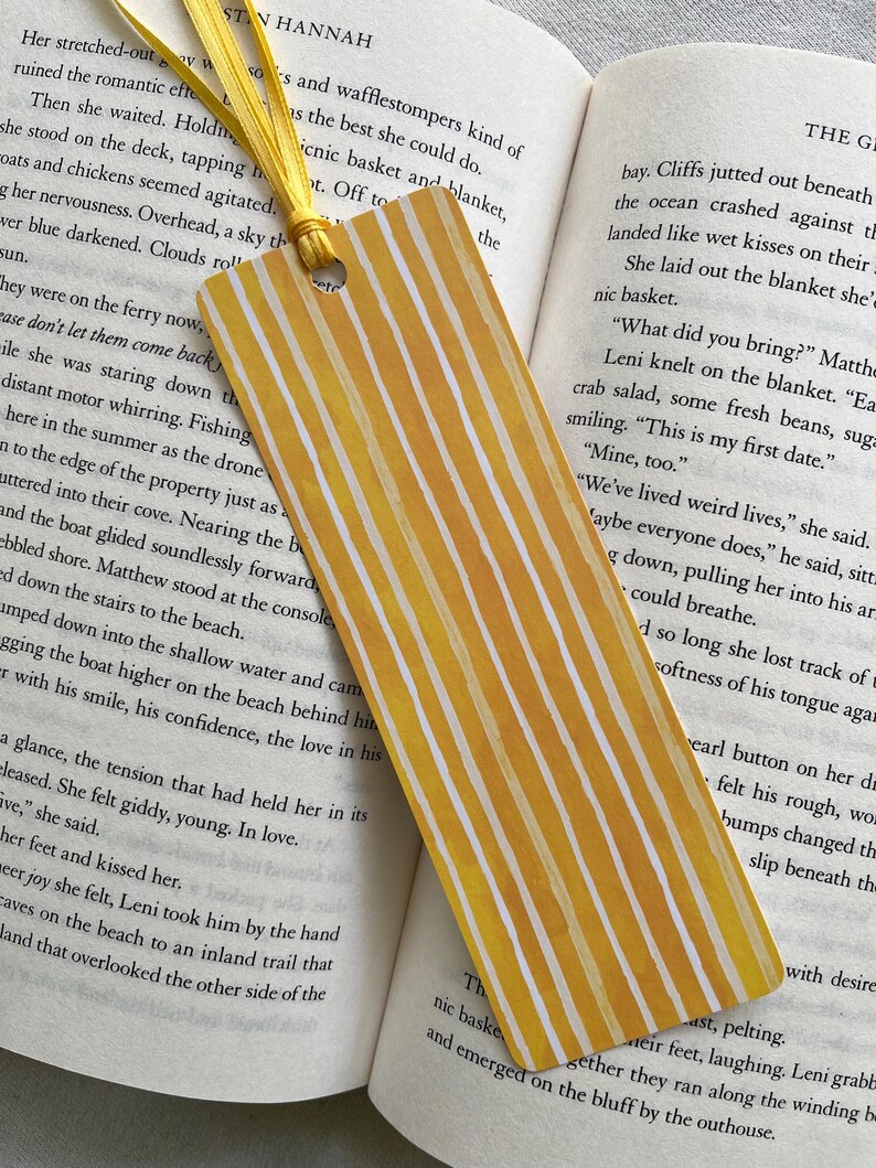 SUMMER Bookmarks, Summer and Spring Prints, Ribboned - Etsy