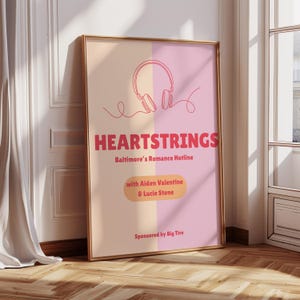 Pôster do livro Heartstrings Radio