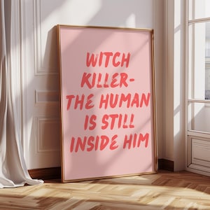 Throne of Glass Witch Killer Poster