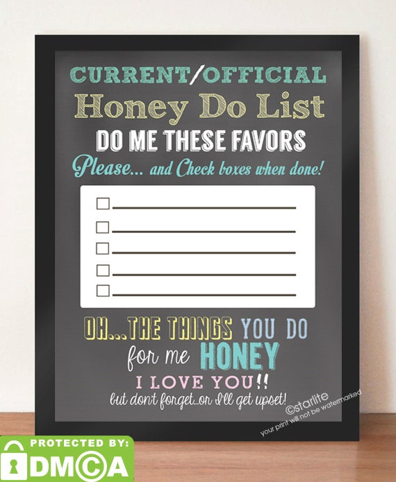 Printable Honey Do Listing Chalkboard Toward Do Listing Immediate graphic relating to Honey Do List Printable named Printable Honey Do Listing Chalkboard Towards Do Listing Immediate