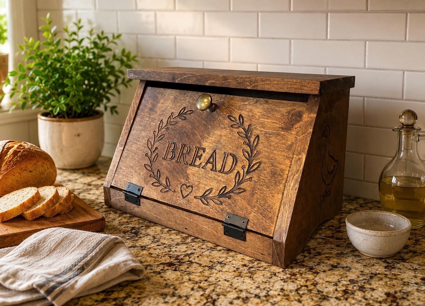 Antique bread box - Etsy 日本