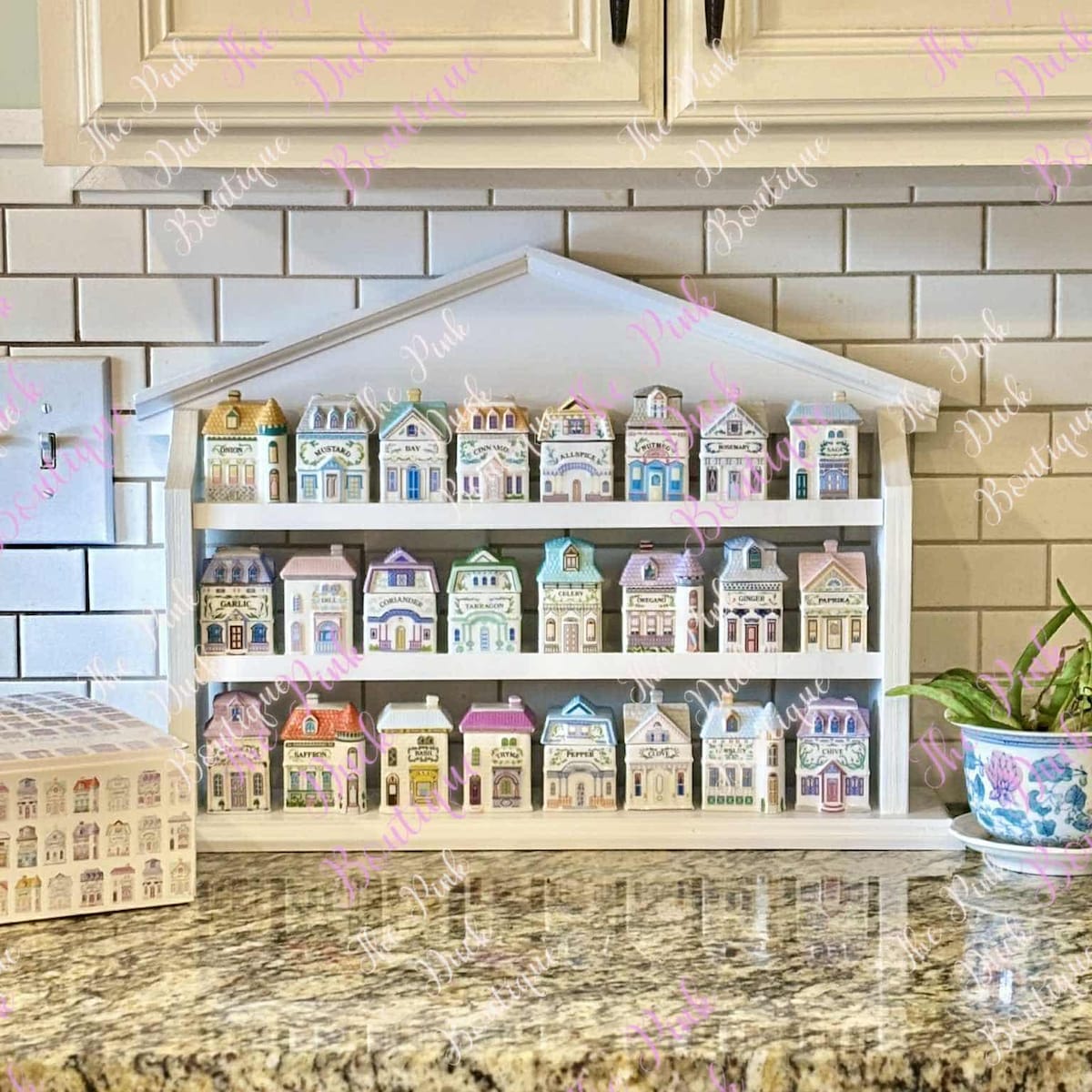 Vintage-inspired Spice Rack – Lenox Spice Village Style | Countertop Version | Rack Only - Etsy