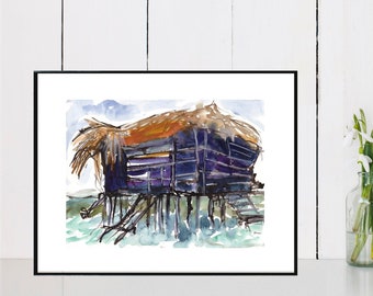 Pelican Bar No. 2 . giclee art print