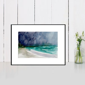 Beach No. 27 . giclee art print image 1