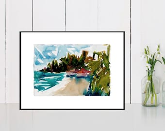 Beach No. 31 .   giclee art print