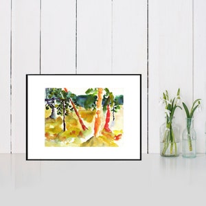 Beach Sway No. 1 . giclee art print