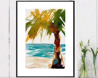 Palme n° 6 .  tirage d’art giclee