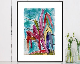 Leaves No. 51 . giclee print