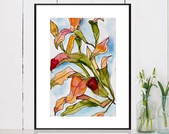 Crotón No. 24 . Impresión artística giclee